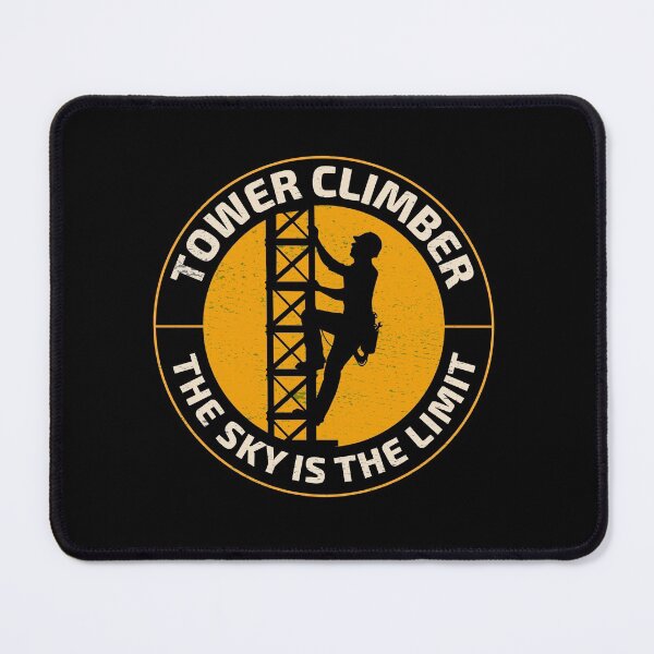 Item preview, Cell Tower Climber Climbing Antenna Funny Saying designed and sold by CuteDesigns1.