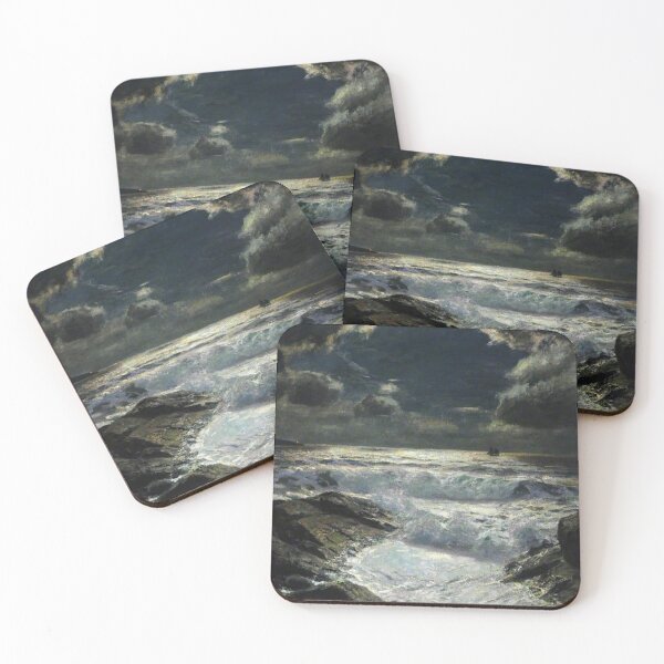 Item preview, Cloudy Moonlight - Albert Julius Olsson  designed and sold by Vintage Designs +.