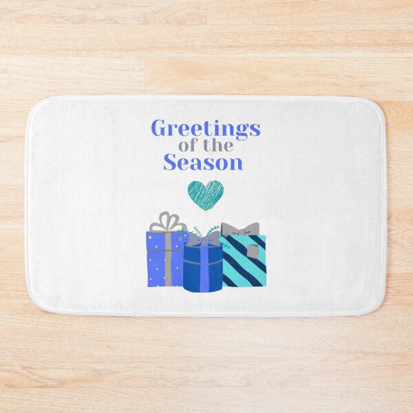 Item preview, Greetings Of The Season Holiday Heart Row Of Hanukkah Holiday Gift Boxes designed and sold by H3designs.