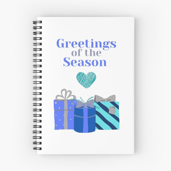 Item preview, Greetings Of The Season Holiday Heart Row Of Hanukkah Holiday Gift Boxes designed and sold by H3designs.