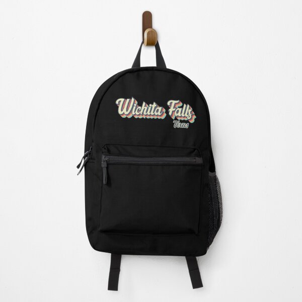 Item preview, Wichita Falls city Texas Retro Vintage 70s rainbow designed and sold by Teelogic.