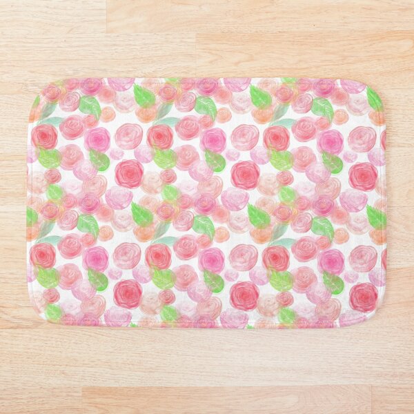 Item preview, Patrón Flores-Rosas designed and sold by Rabab-Design.