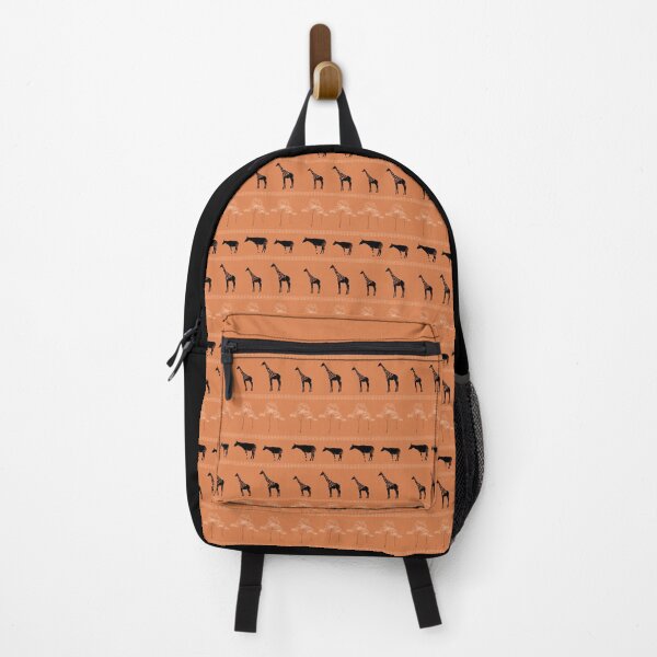 Item preview, Giraffe & Okapi Animal Print Pattern - Sunset designed and sold by Daniel Bevis Design.