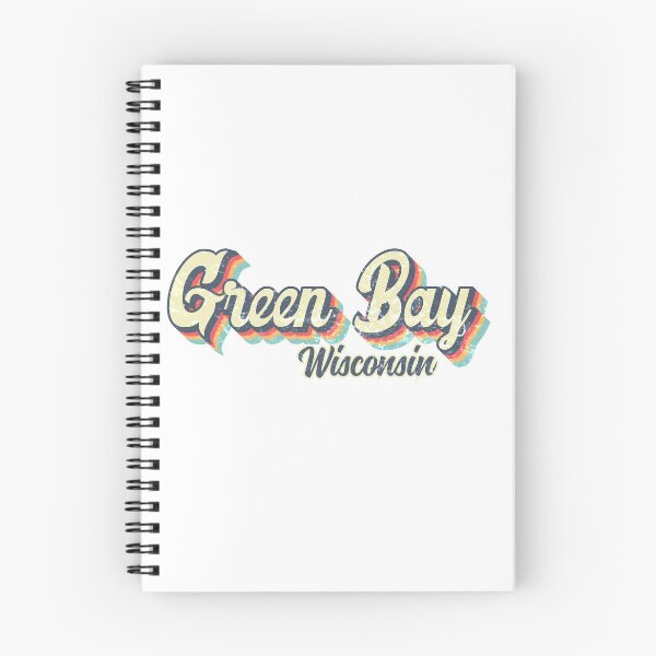 Item preview, Green Bay city Wisconsin Retro Vintage 70s rainbow designed and sold by Teelogic.