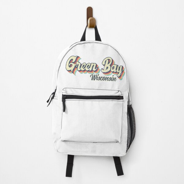 Item preview, Green Bay city Wisconsin Retro Vintage 70s rainbow designed and sold by Teelogic.