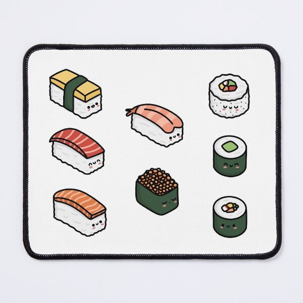 Item preview, Kawaii sushi pack designed and sold by lisaedlund.