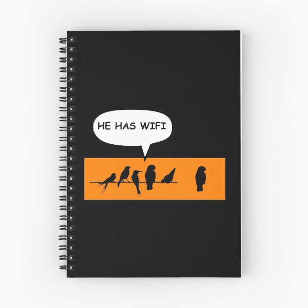 Item preview, Wireless Birds Wi-Fi Funny Joke. designed and sold by CuteDesigns1.