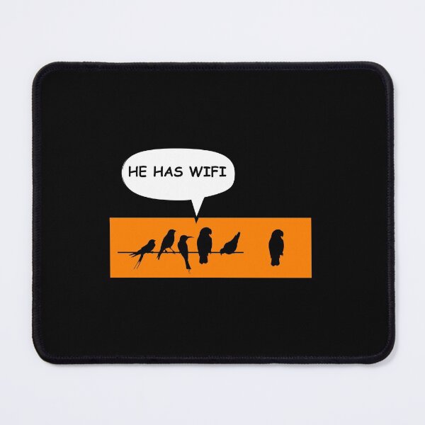 Item preview, Wireless Birds Wi-Fi Funny Joke. designed and sold by CuteDesigns1.