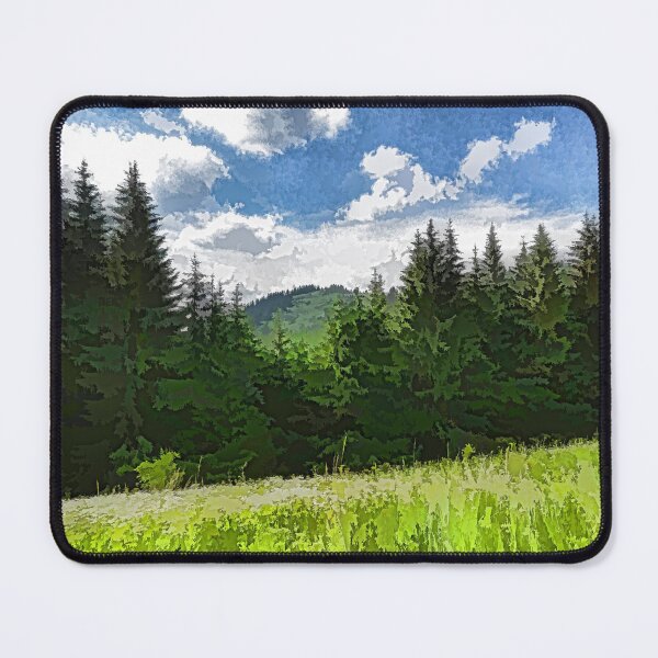 Item preview, Impressions of Mountains and Meadows and Trees designed and sold by Georgia Mizuleva.