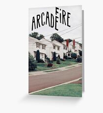 Arcade Fire Greeting Card