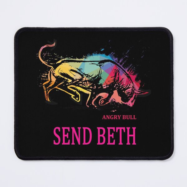 Item preview, Angry Bull Send Beth Yellowstone Cowgirl Cowboy Design designed and sold by Lighvision.