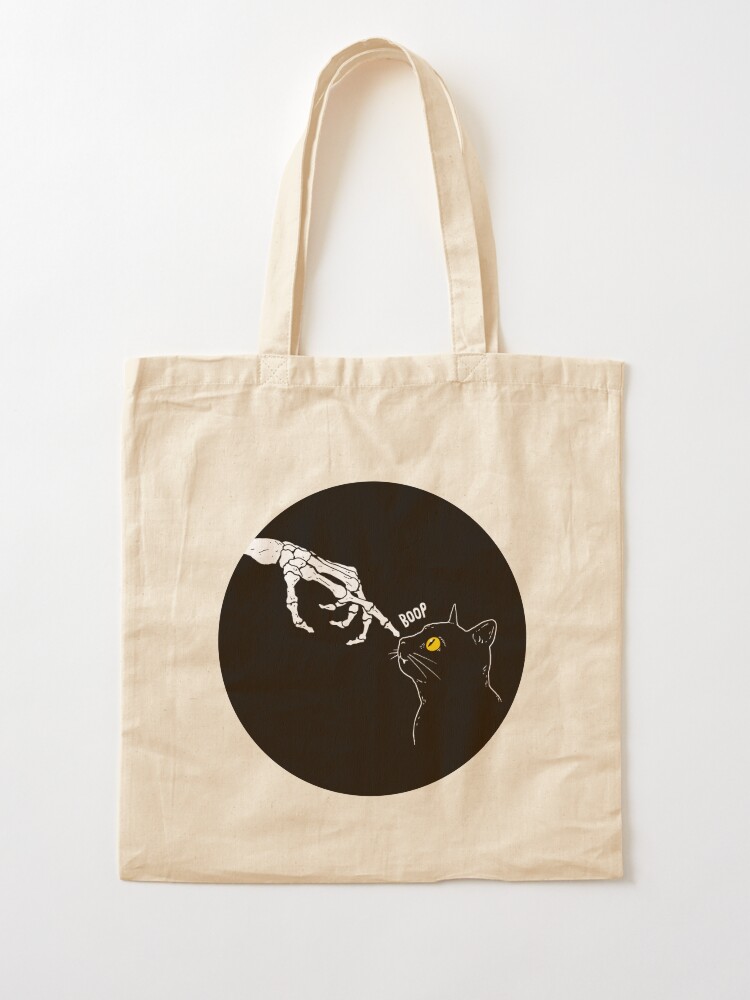 Thumbnail 2 of 5, Tote Bag, Spooky Boop designed and sold by DinoMike.