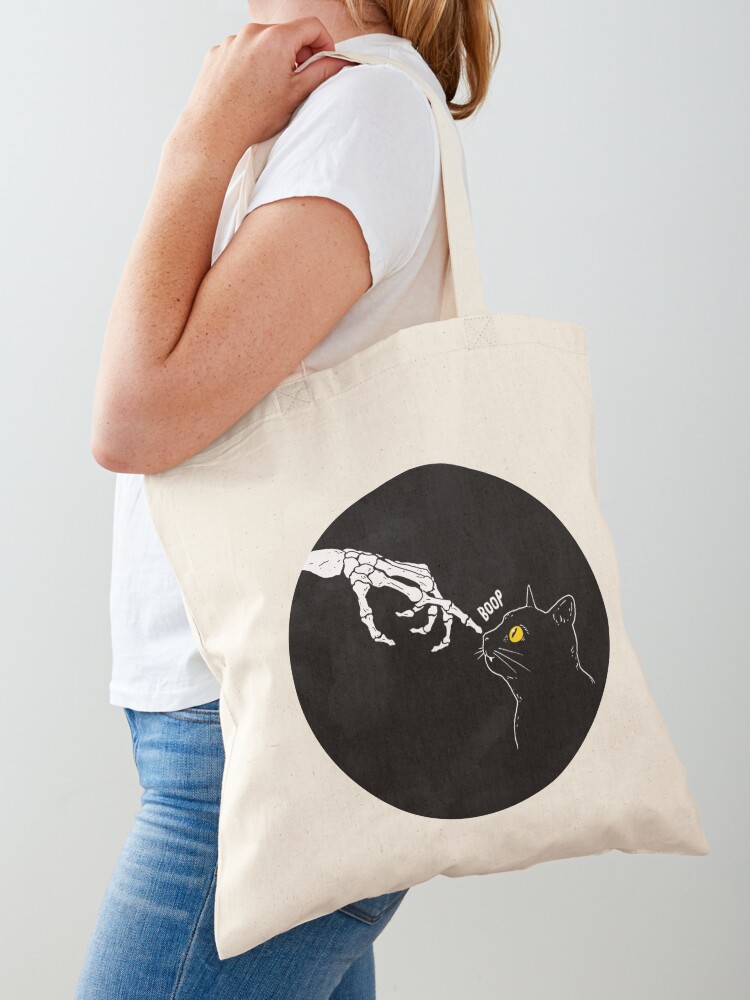 Thumbnail 1 of 5, Tote Bag, Spooky Boop designed and sold by DinoMike.