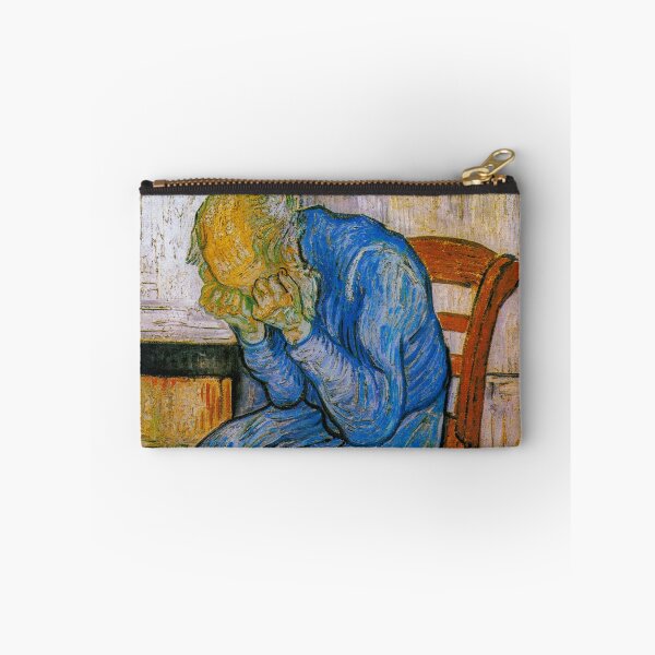 Item preview, At Eternity's Gate , 1890 by Vincent Van Gogh (Remastered) Blue Crying Alone in Bedroom designed and sold by Paintism.