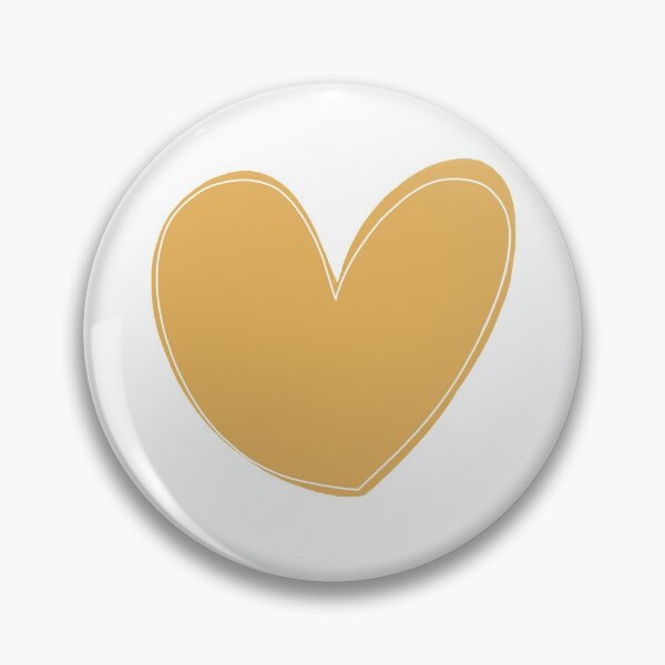Item preview, Tan Heart Sticker designed and sold by drawbiznes.