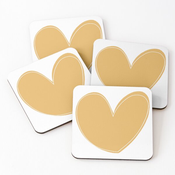Item preview, Tan Heart Sticker designed and sold by drawbiznes.