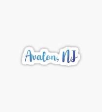 Avalon, NJ Sticker