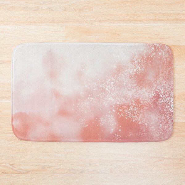 Item preview, Soft Watercolour Abstract Clouds in Coral and Blush Pink  designed and sold by kasamor.