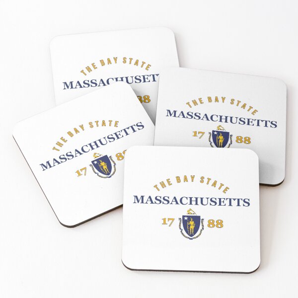 Item preview, Massachusetts Pride Flag Native Home Bay State  designed and sold by The Junto Shop.