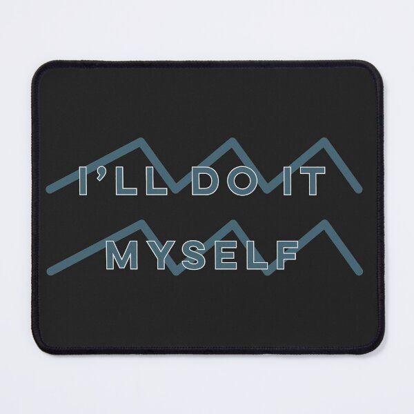 Item preview, Aquarius Zodiac Fun Quote in Blue and White designed and sold by AMSonArt.