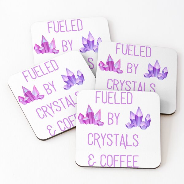 Item preview, Fueled By Crystals and Coffee designed and sold by Beeroclock.