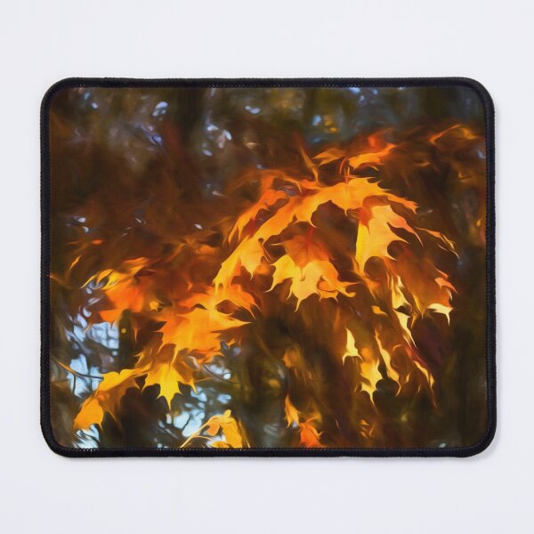Item preview, Spotlight on the Golden Maple Leaves - Fall Forest Impressions designed and sold by Georgia Mizuleva.