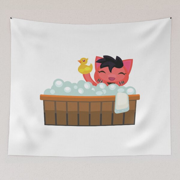Item preview, Copy of cute cat take shower  designed and sold by animalstore11.