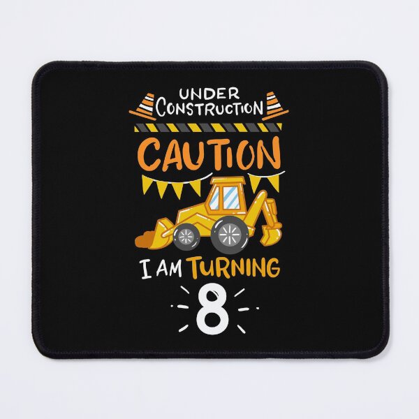 Item preview, Excavator Construction Worker 8Th Birthday Party Gift designed and sold by ryannokune.