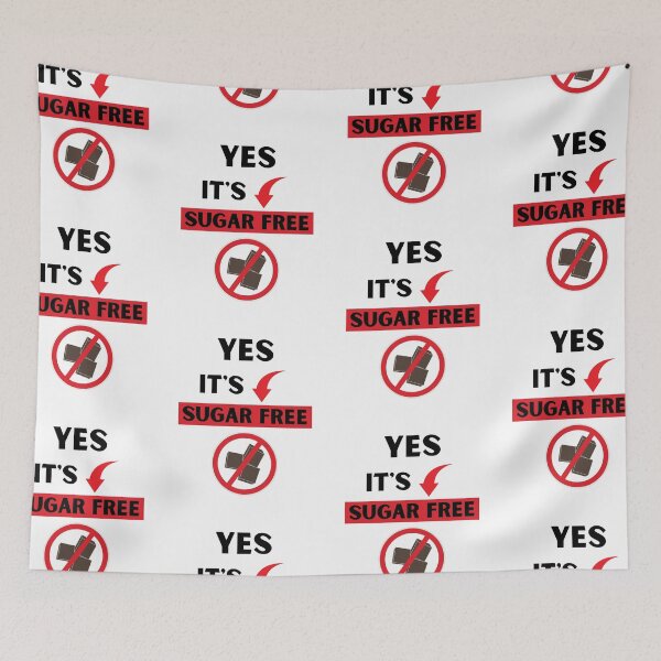Item preview,   Zero Sugar Yes It's Sugar Free designed and sold by BhavyaBathla.