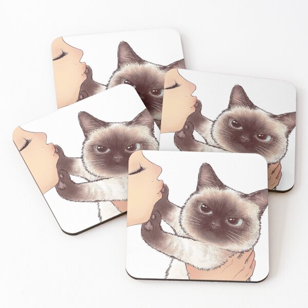 Item preview, Dont Kiss Mew Cat Refused Women kiss Funny Cat  designed and sold by DesignByHeartUK.
