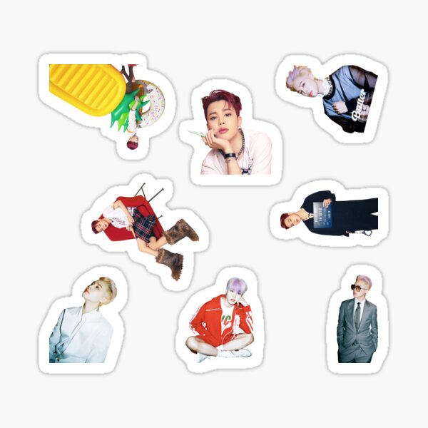 BTS Butter Stickers Kpop Sticker Pack Bangtan Stickers 