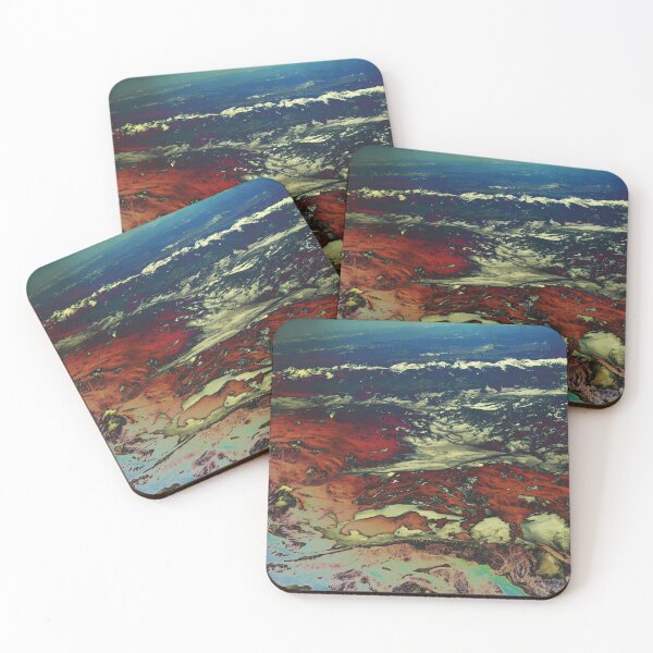 Item preview, 'Scarlet Summit' V.1 Solarized Terrain/ Landscape art by The Raumier designed and sold by N-W-T-S-I-O.