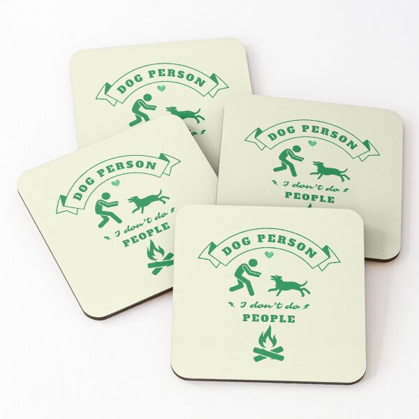 Item preview, Dog Person - I'm a Dog Mom I Don't Do People  Dog Lover Gift designed and sold by catchyology.