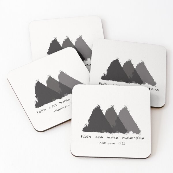 Item preview, Faith Can Move Mountains (Abstract Mountains) designed and sold by BravenWild.