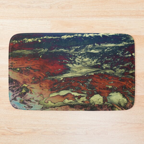 Item preview, 'Scarlet Summit' V.1 Solarized Terrain/ Landscape art by The Raumier designed and sold by N-W-T-S-I-O.