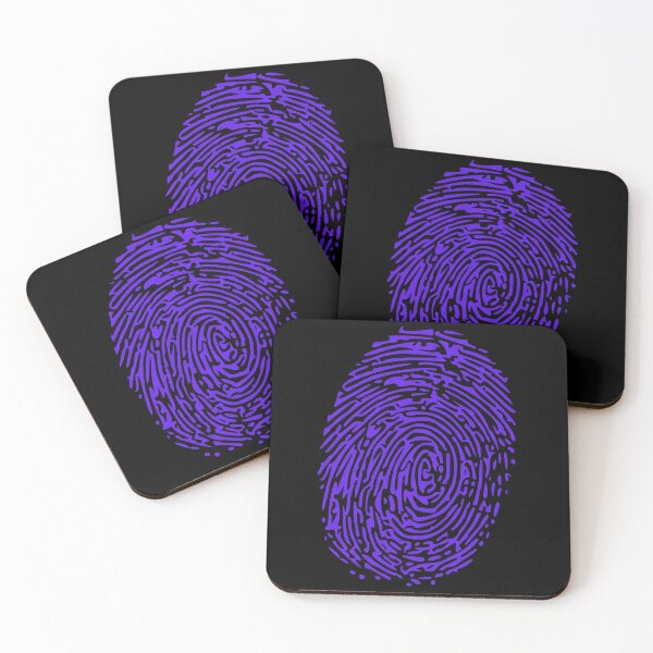 Item preview, Purple Fingerprint designed and sold by ForensicMinds.