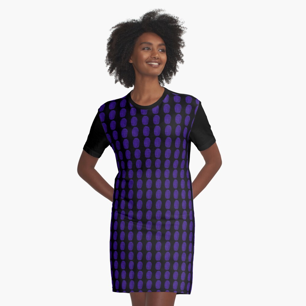 Item preview, Graphic T-Shirt Dress designed and sold by ForensicMinds.