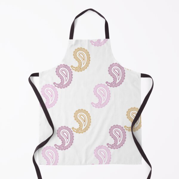 Item preview, Orange, pink and Dark Purplish Maroon Indian Henna Pattern designed and sold by Fananaa.