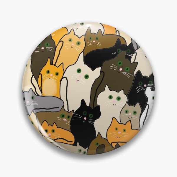 Item preview, colourful cats designed and sold by may1249.