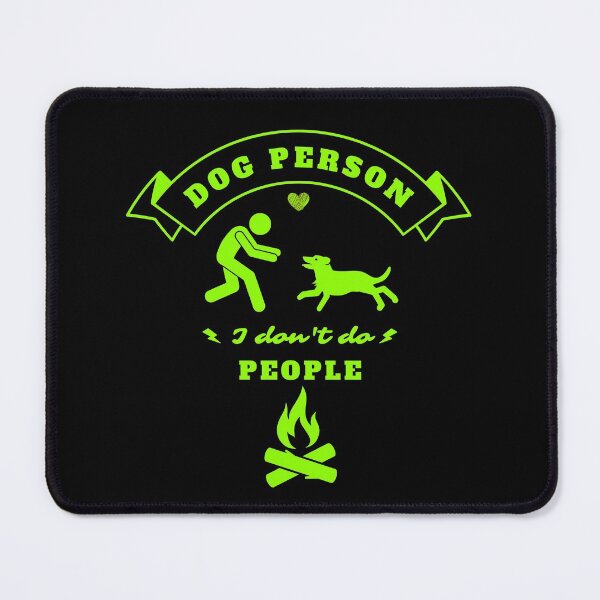 Item preview, Dog Person - I'm a Dog Dad I Don't Do People Dog Lover Crayola's Sea GreenGift designed and sold by catchyology.