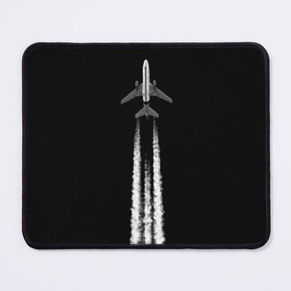 Item preview, PLANE WITH CONTRAILS TRAVEL designed and sold by Jean Gregory Evans.