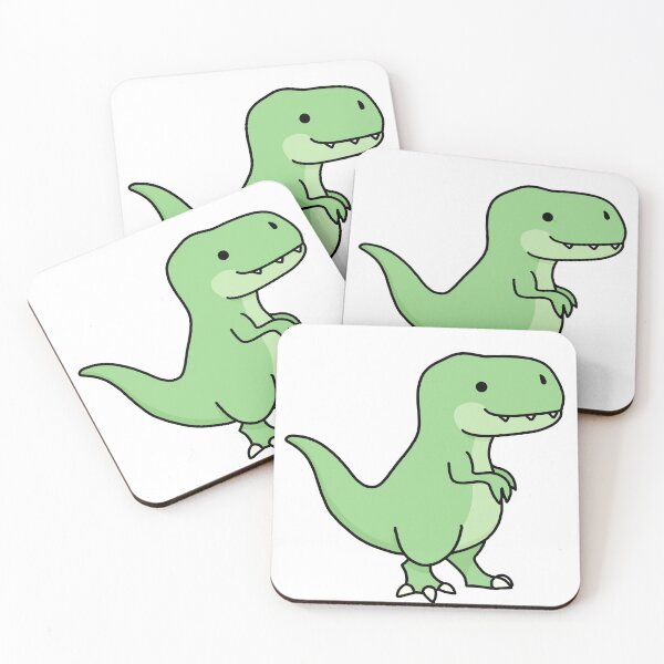 Item preview, Green T-Rex dinosaur designed and sold by lisaedlund.
