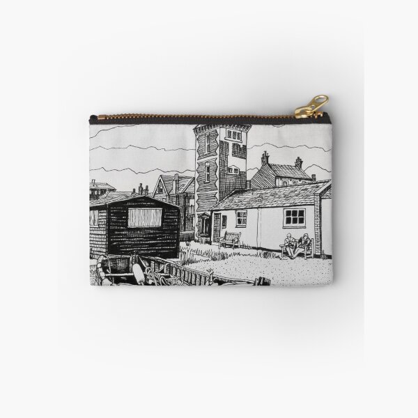 Artikelvorschau, Aldeburgh Beach Tintenskizze entworfen und verkauft von Tom Crittenden.