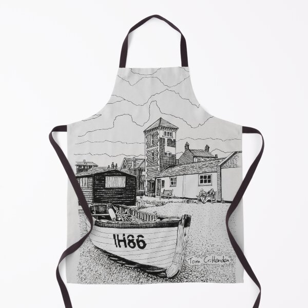 Item preview, Aldeburgh Beach Ink Sketch designed and sold by Tom Crittenden.