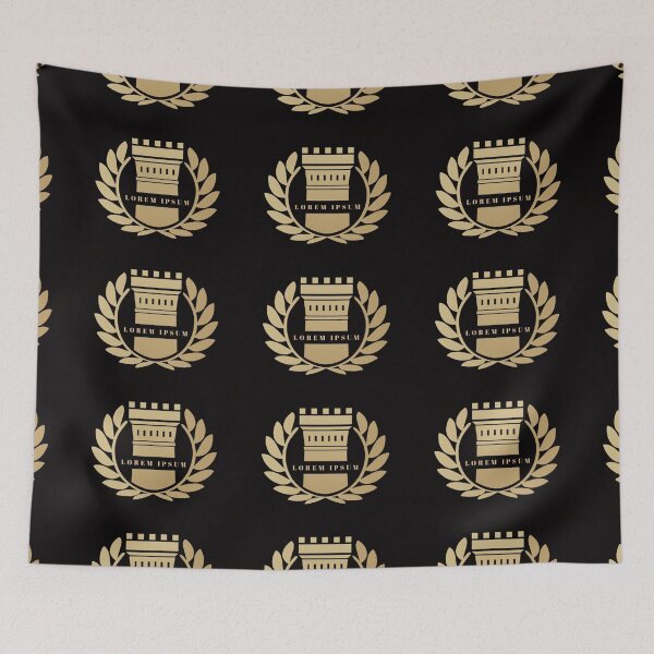 Item preview, Lorem Ipsum crest style design designed and sold by StorCrazy.