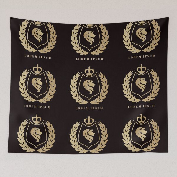 Item preview, Lorem Ipsum crest style design designed and sold by StorCrazy.