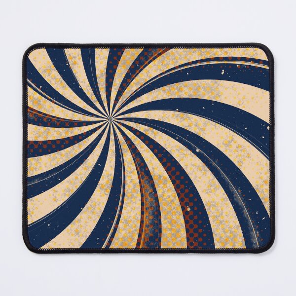 Item preview, Beige, Blue and Red - Spiral Vortex (Optical Illusion) designed and sold by guitarkel.
