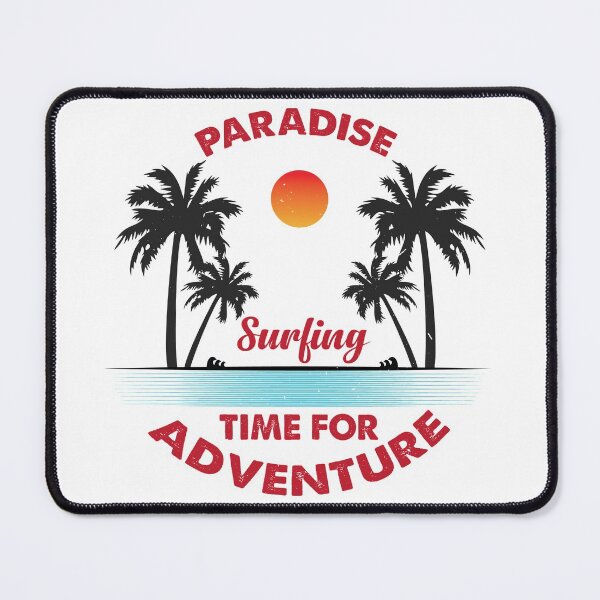 Paradise Time Mouse Pad