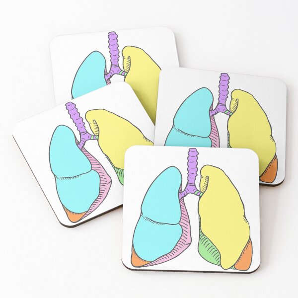Item preview, Pastel Lungs | Body and Bones | Tesni Alys Designs designed and sold by Tesni Alys.