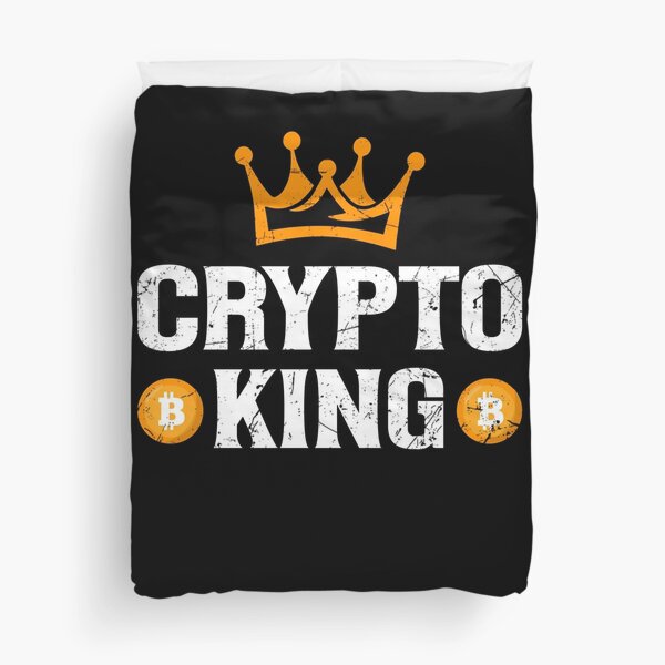Crypto King Design Duvet Cover